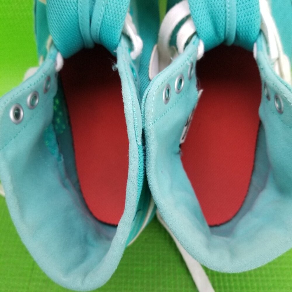 ✅Nike Blazer Mid Mesh Comfort Sneakers Womens Sz 8 Green Lace up Athletic Shoes - Picture 5 of 11